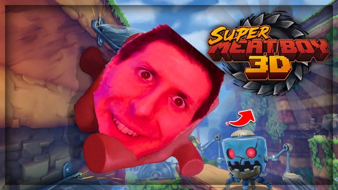 ZERODX PROVA Super Meat Boy 3D!