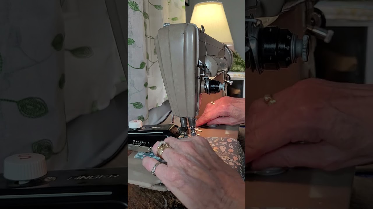 Singer 301A - slant shank buttonhole works perfectly