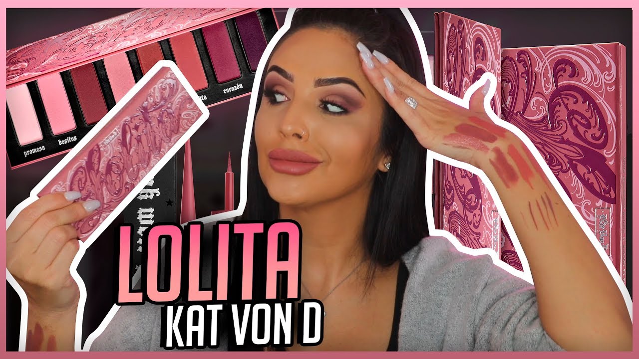 "LOLITA"  *NUEVA* COLECCIÓN de KAT VON D BEAUTY - QUEDE CONFUNDIDA Y SIN PACIENCIA!