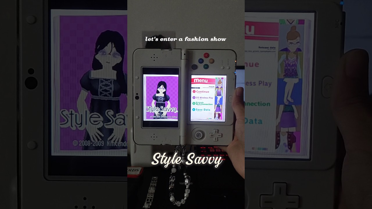 Fashion show in Style Savvy 💜✨ 