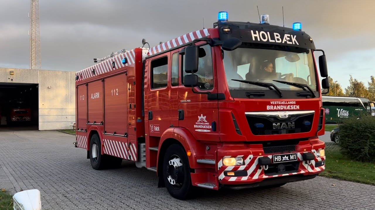 [ST.HB] Bygn.brand-Etageejendom-Lejlighed (HBM1) (HBS1) ambu 3880 + politi Vestsjællands Brandvæsen