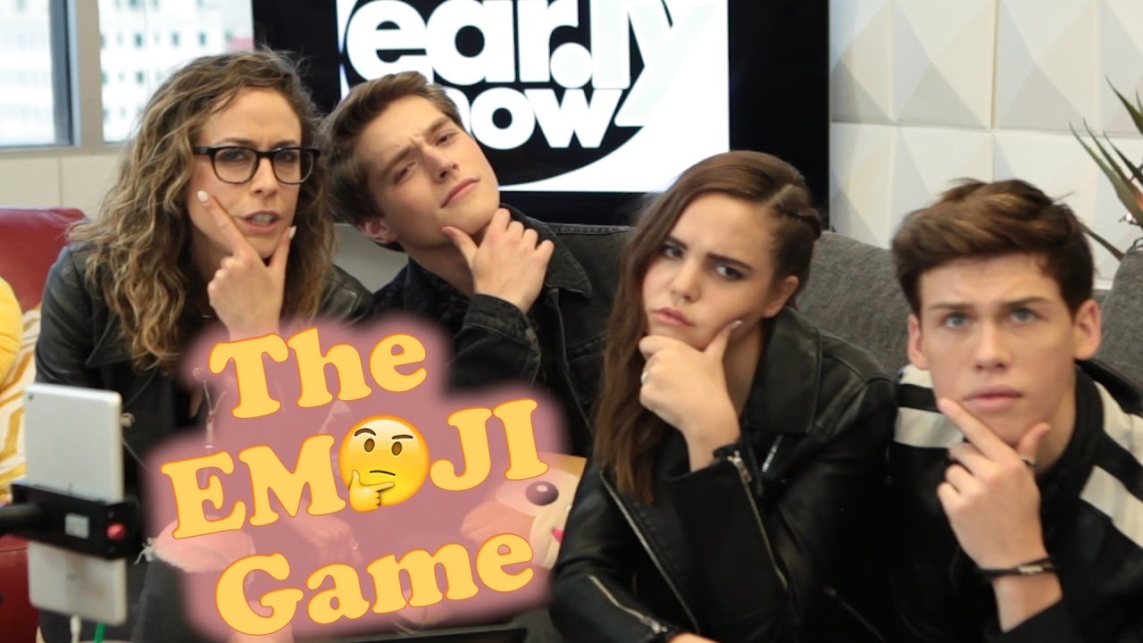 THE EMOJI GAME w/ 'A Cowgirl's Story' STARS | What's Trending Originals