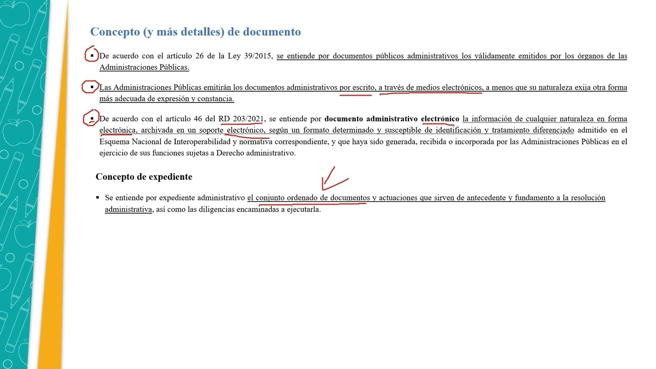 El documento administrativo