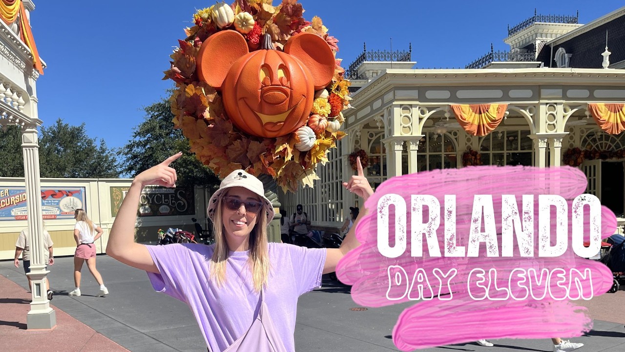 Disney Magic Kingdom and Universal in One Day | Is Halloween Horror Nights Better Without Rain?