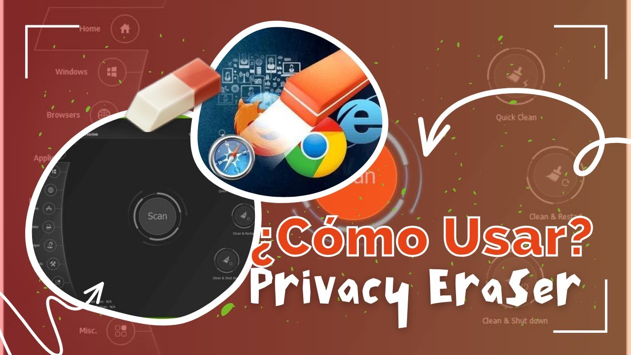 PRIVACY ERASER: &iquest;C&oacute;mo Se Usa?