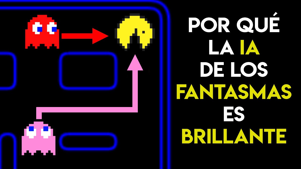 ¿Cómo funciona la IA de los Fantasmas en Pacman?