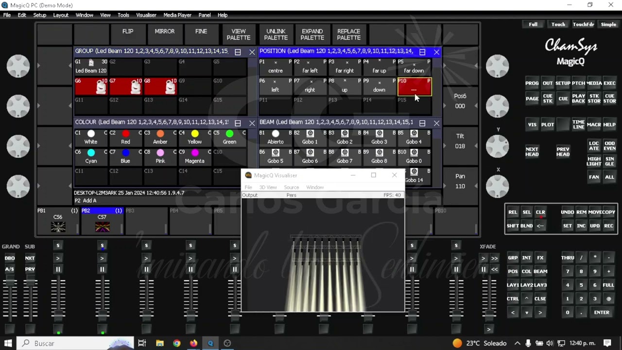 COMO CREAR EFECTOS POR GRUPOS EN CHAMSYS MAGICQ