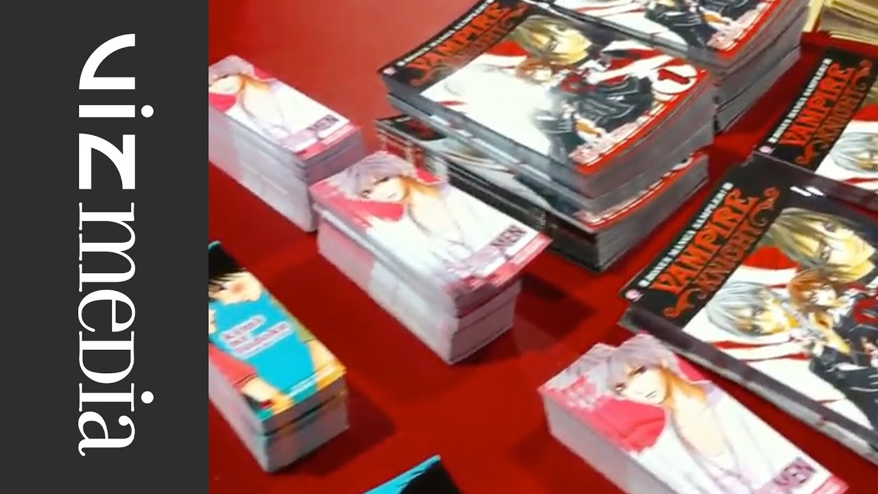 VIZ Media Booth Preview - Comic-Con 2010