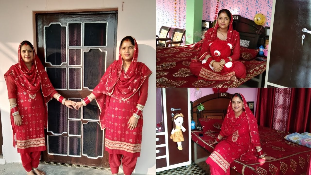 Our room tour vlog 🏘️ कैसा लगा हमारा कमरा ☺️#twins #village #himachal #vlog