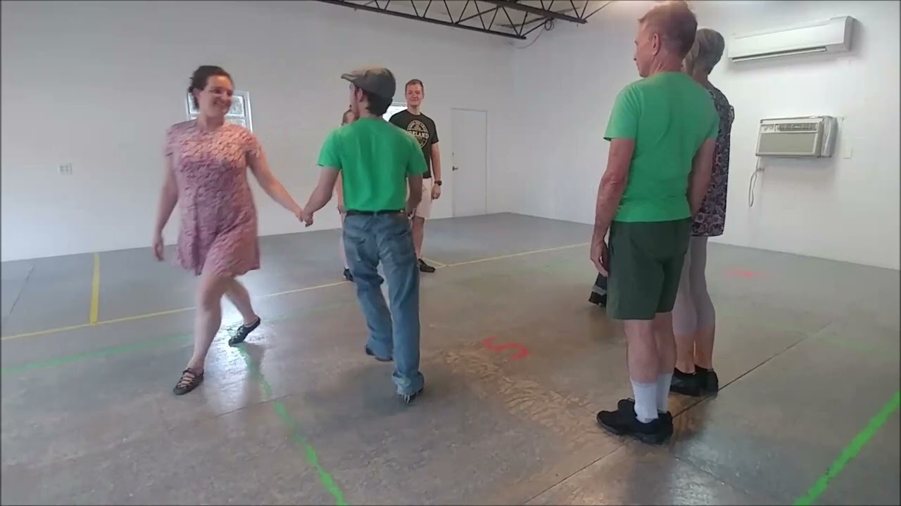 Connemara Set fig. 1 practice - Inisheer Irish Dancers