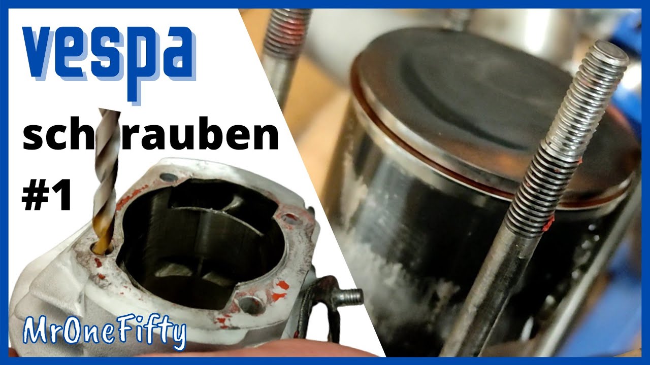 Vespa schrauben #1 Stehbolzen Malheur, Dichtmassen Massaker I MrOnefifty