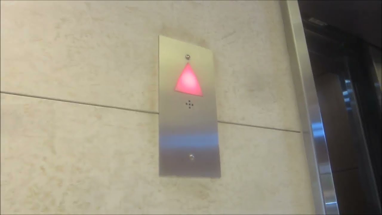 Schindler 330A Hydraulic Elevator at the Quarry Oaks Atrium Plaza Office Center.