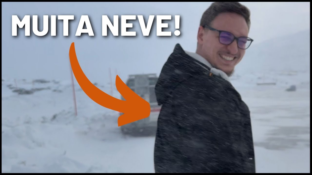 Dirigindo da Noruega até a Suécia na neve | VLOGMAS