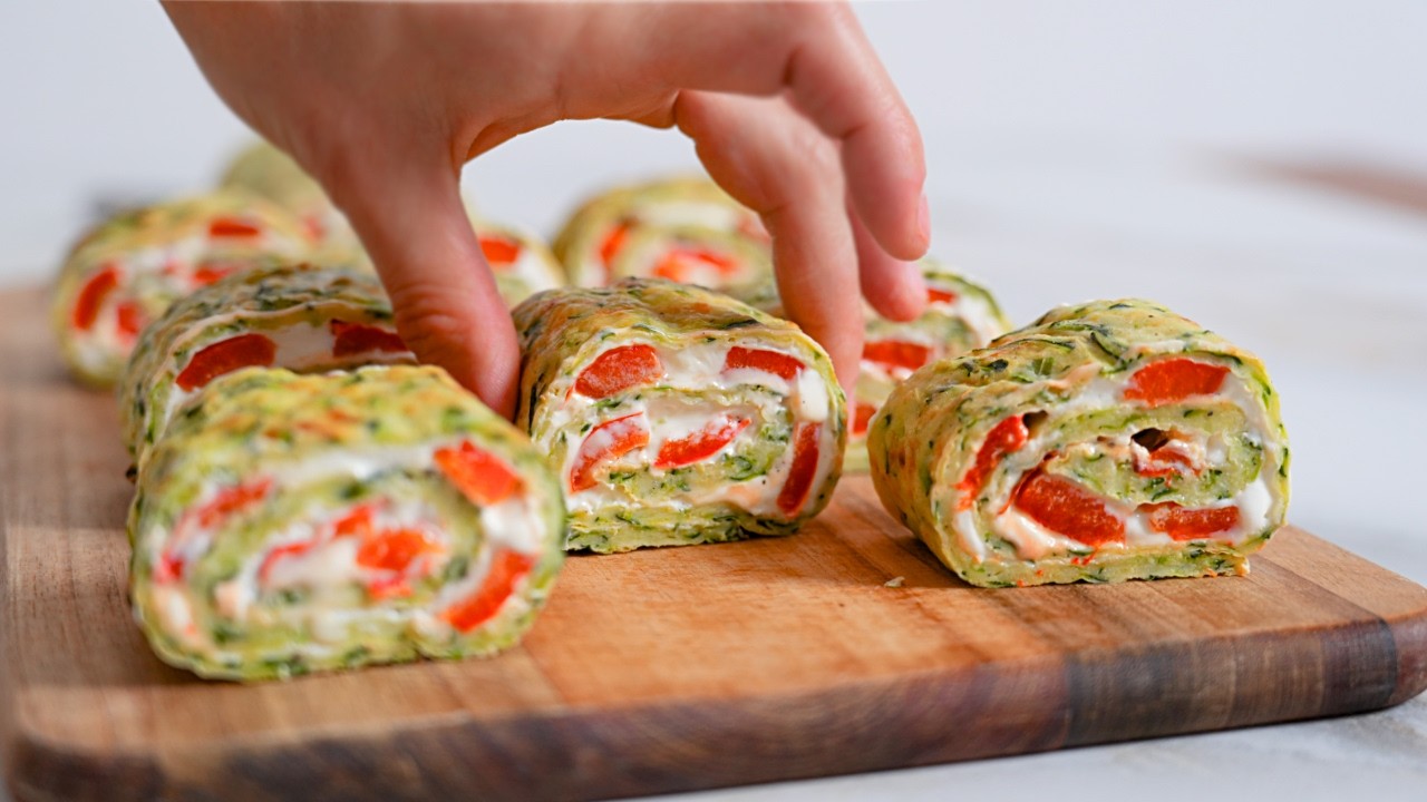 Все хотят этот рецепт КАБАЧКОВ! Кабачковый рулет - ОЧЕНЬ ВКУСНО и ПОЛЕЗНО