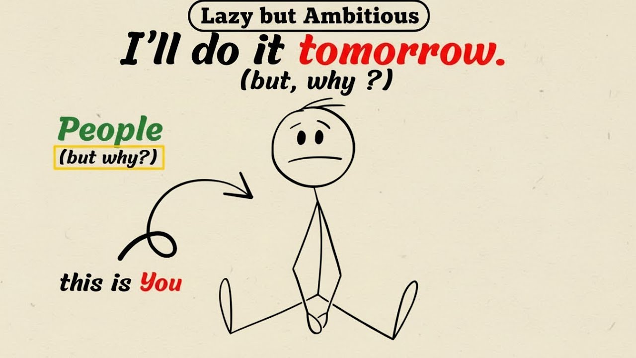 The Psychology of People Who Are Lazy but Ambitious