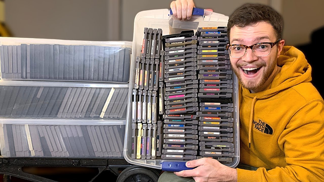 I Bought 4 Bins of Nintendo Games - Will I Profit?