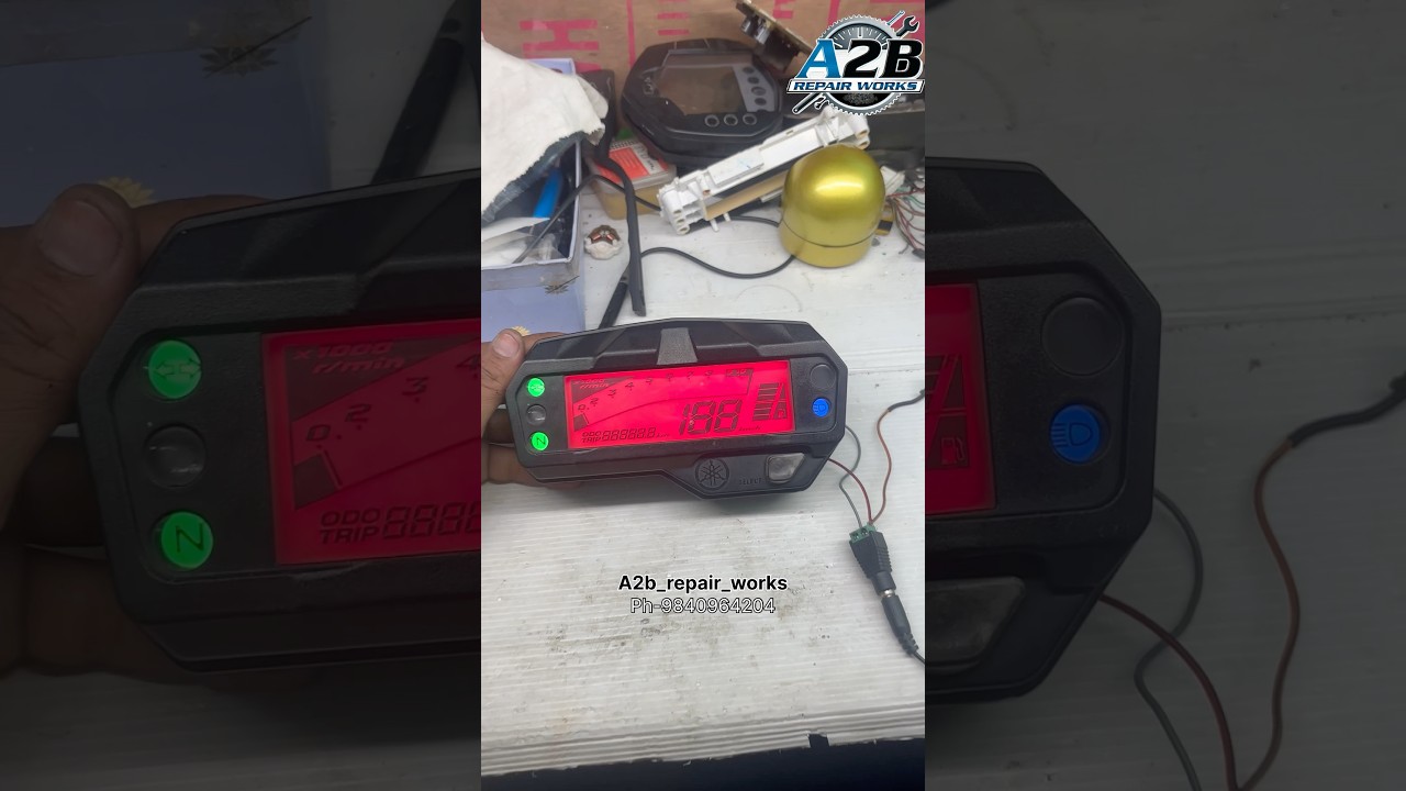 Yamaha FZ V2 Meter Damaged? We Fixed It! 🛠️⚡