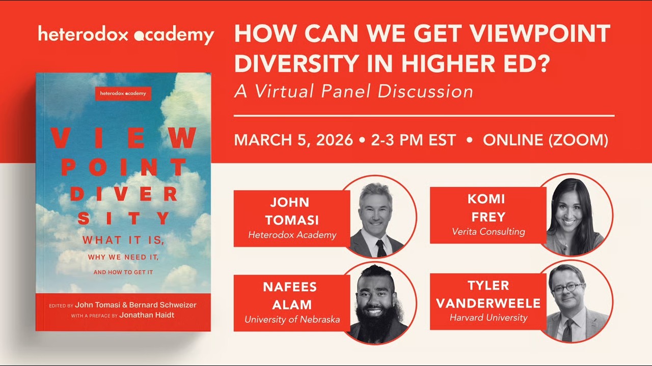 How Can We Get Viewpoint Diversity in Higher Ed