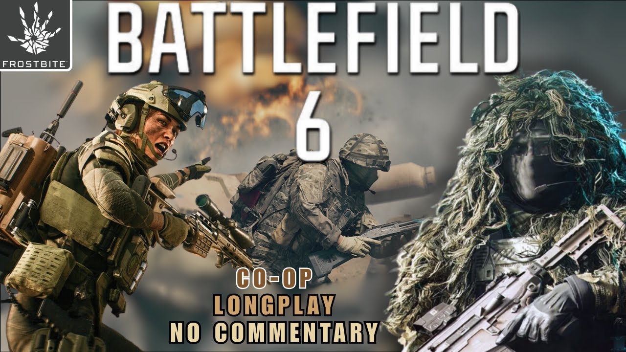 Battlefield 6 Open Beta | Longplay Co-Op | 1080p 60fps | No Commentary