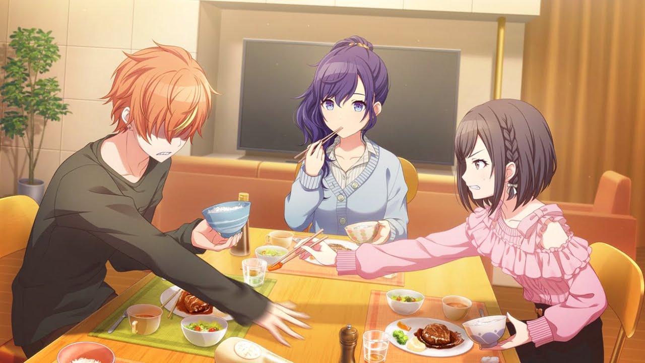 [Project Sekai] Mafuyu Having Dinner At Ena's House (Eng Sub)