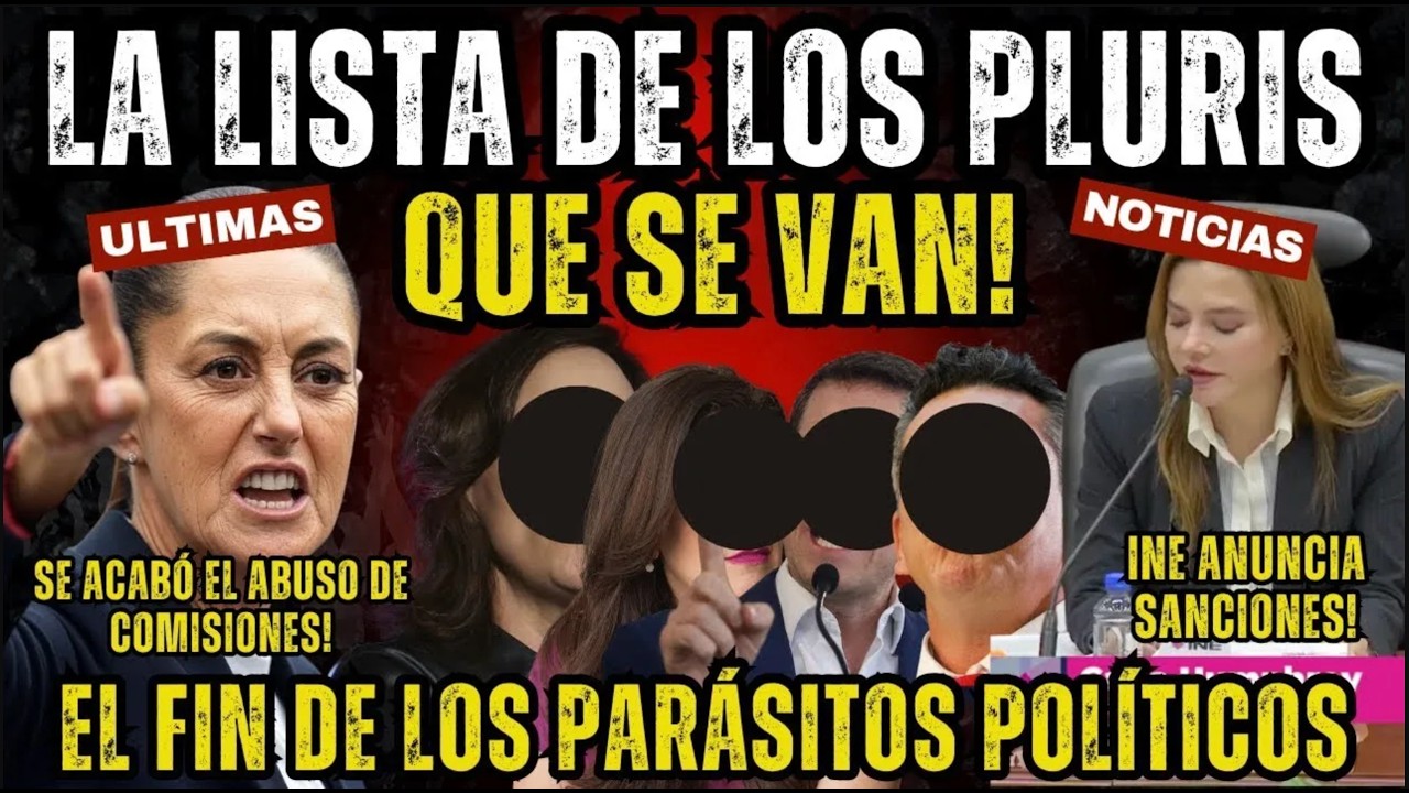 La LISTA negra de los PLURIS que se van!