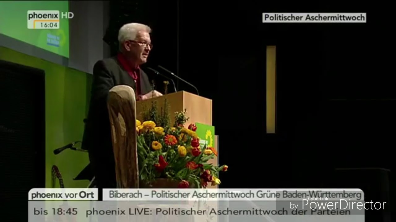 Winfried Kretschmann - Der Gr&uuml;ne mit dem Daimler  🚘