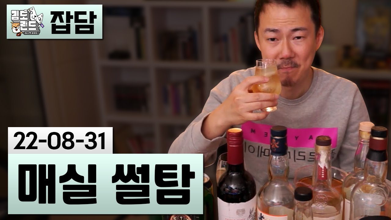 [잡담] 술 안마시는 술 잡담, 원피스 이야기 (22-08-31) | 김도 풀영상
