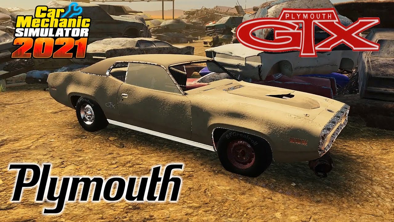 Plymouth GTX 1971 Restoration - Car Mechanic Simulator 2021 - Drag Racing DLC