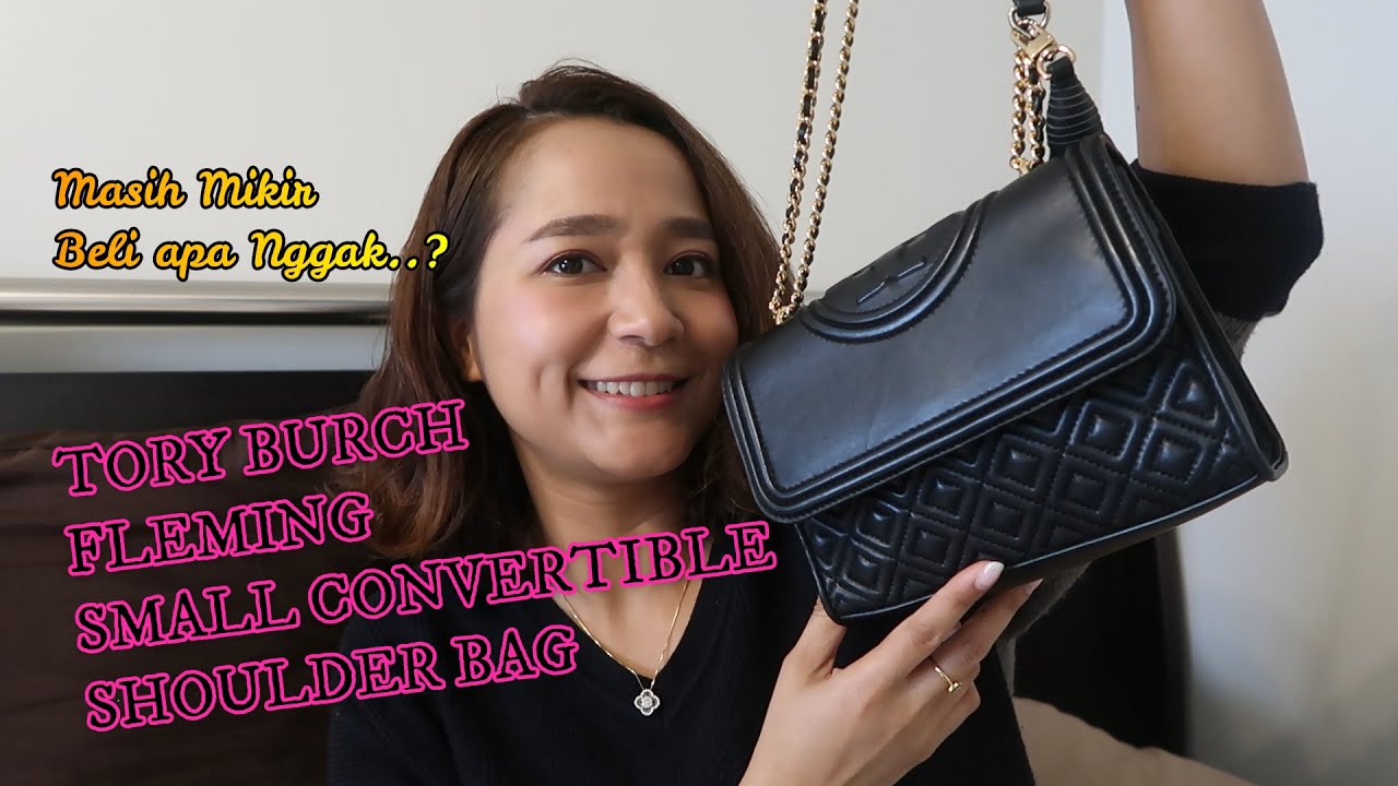#dirumahaja #toryburch TORY BURCH FLEMING SMALL CONVERTIBLE SHOULDER BAG