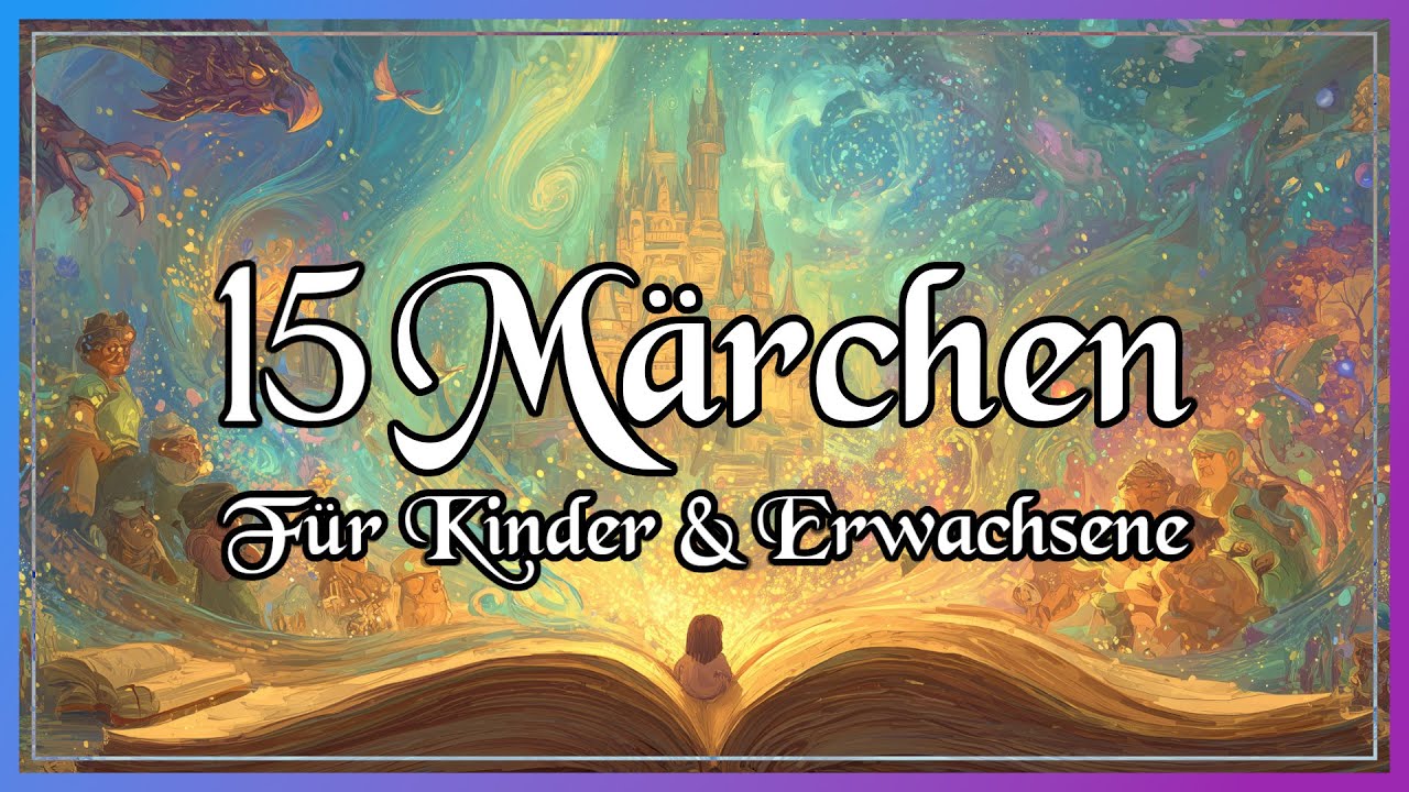 🌙 15 Märchen Für Kinder & Erwachsene ✨ Hörbuch zum Einschlafen, Träumen & Entspannen 😴