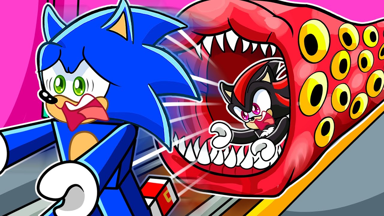 NO ELIJAS EL TREN MONSTRUO EQUIVOCADO con SONIC Y SHADOW en ROBLOX!