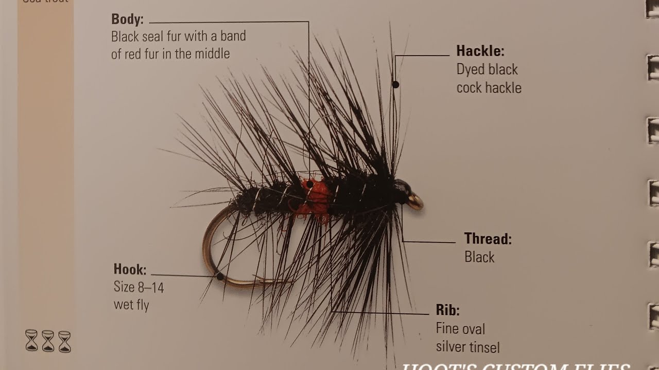 Hoot's Live Tie Busting Out Fly Tying Bible's Bibio