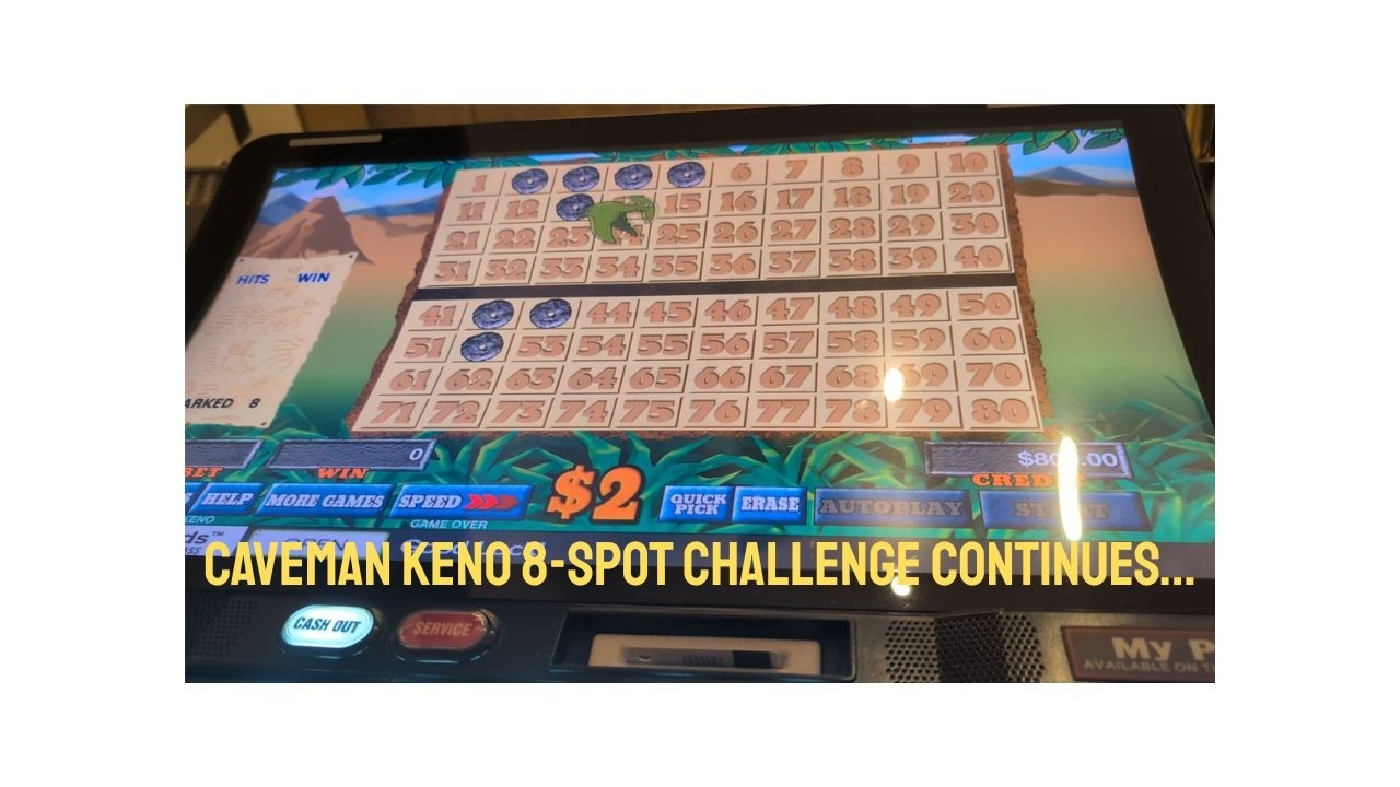 Caveman 8-Spot Challenge continues...