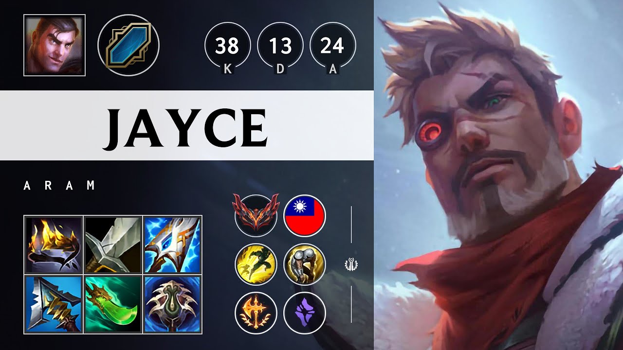 Jayce ARAM: Triple Kill, Unstoppable - TW Grandmaster Patch 14.16