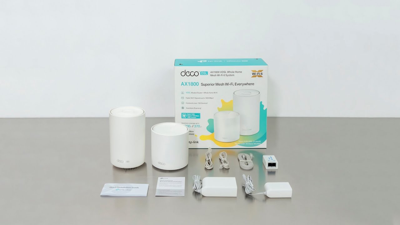How to set up a VDSL Whole Home Mesh Wi-Fi 6 System (Take Deco X73-DSL as an example)?