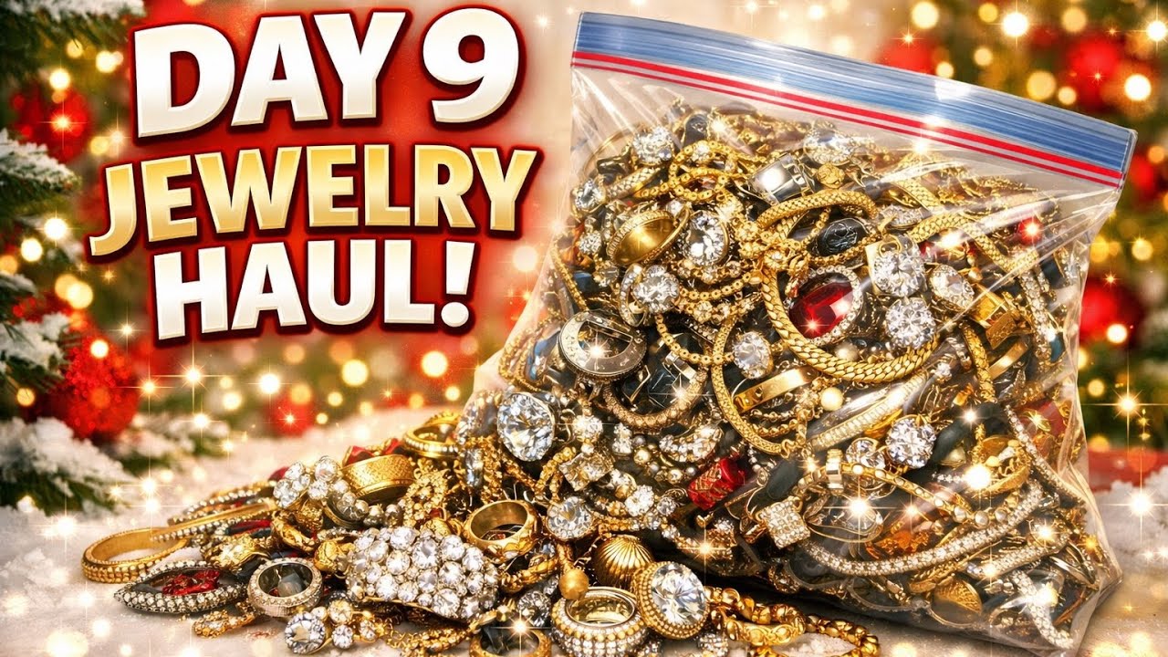 Day 9 of Jewelry Haul! Trash & TREASURE! The reason I do what I do! #jewelry #mystery #jewelryjar 