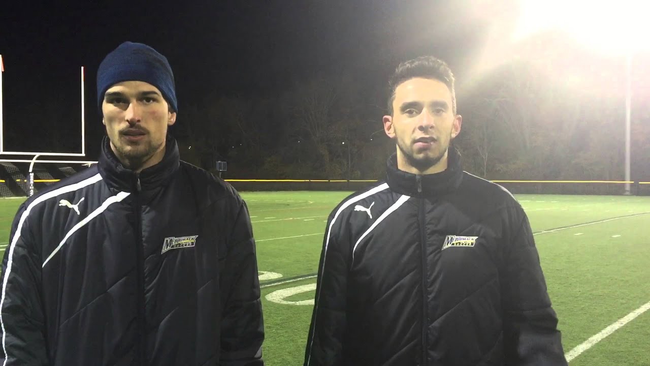 MSOC: Fletcher/Silva Postgame vs. Saint Anselm (10-27-15)