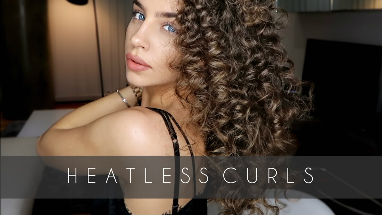 Heatless Curls Tutorial + WATCH GIVEAWAY!