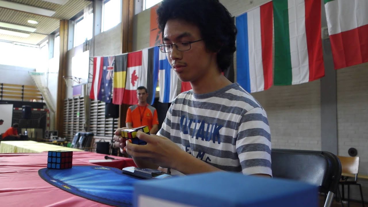 Alexander Lau - European Rubik's Cube Champion 2014 (8.02 avg5)