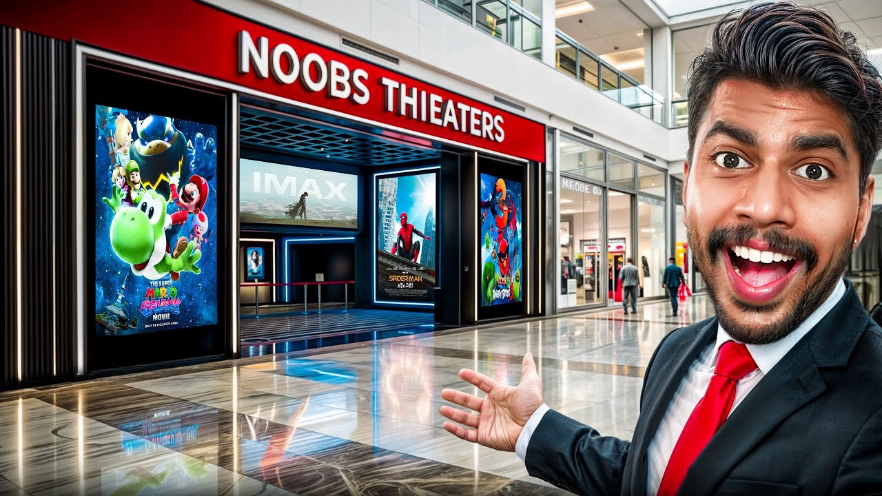 I Opened a CINEMA THEATRE in My MALL 🤑!! Mall Simulator #6 