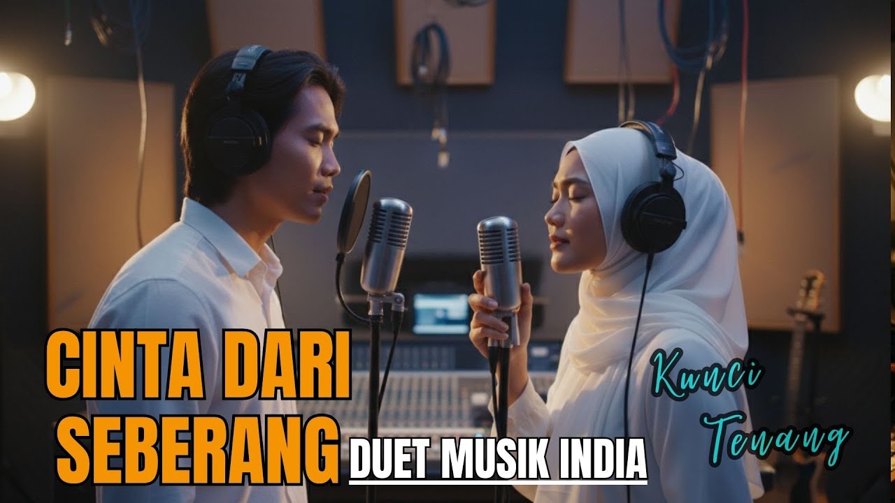 CINTA DARI SEBERANG-COVER MUSIK INDIA by.Kunci Tenang