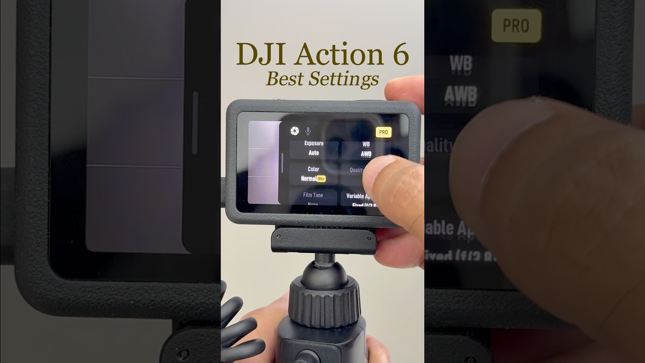 Настройка DJI Osmo Action 6 менее чем за 60 секунд!