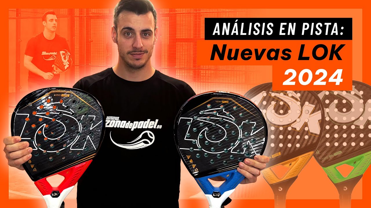 Nuevas palas de pádel LOK 2024⚡  - La pala de Mike Yanguas 🔥