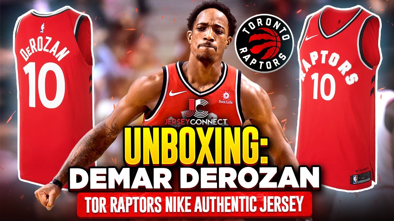 UNBOXING: Demar Derozan Toronto Raptors Nike Authentic NBA Jersey