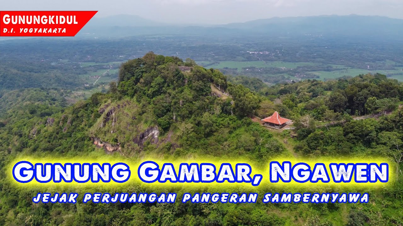 Gunung Gambar di Ngawen, Gunungkidul, Jejak Pengeran Sambernyawa