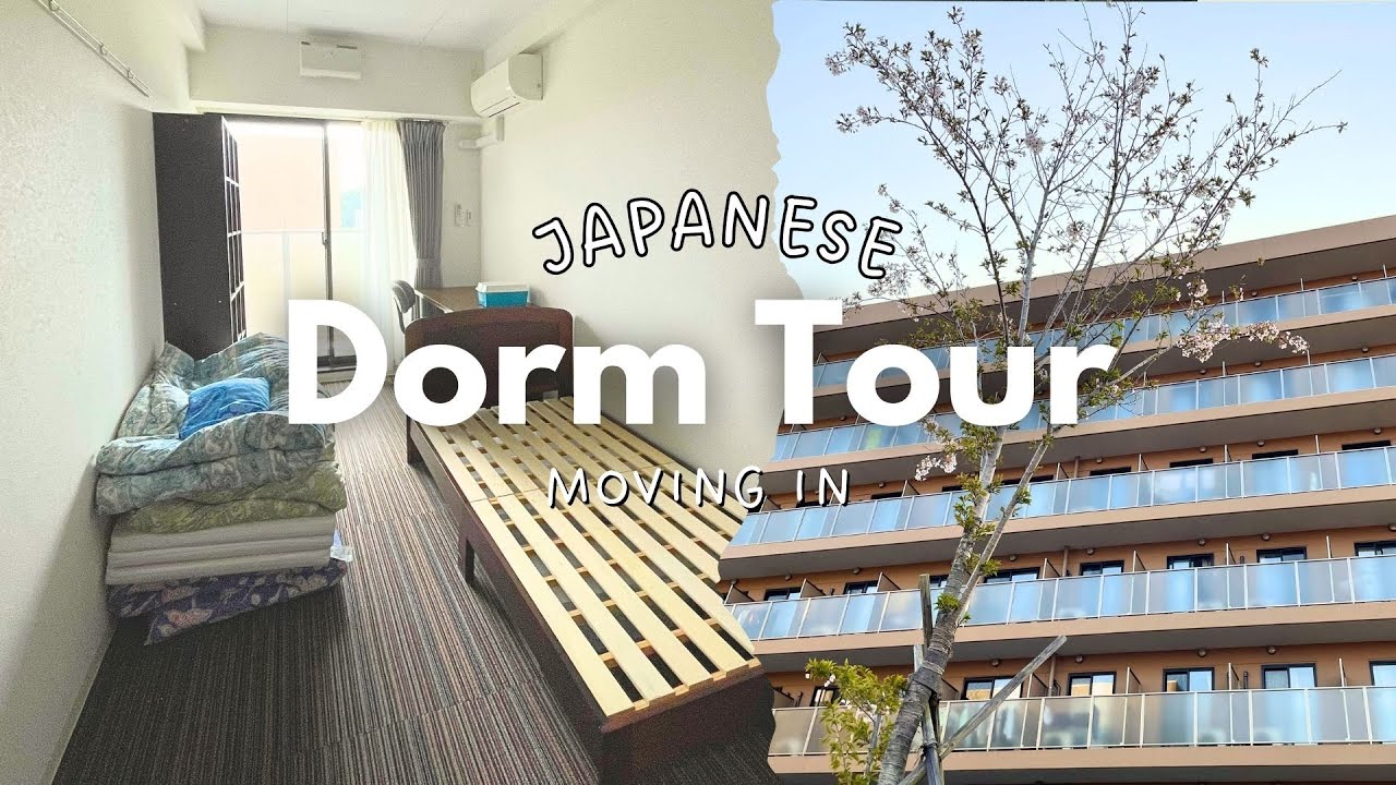 Moving into my dormitory! | Tohoku University Dormitory Tour