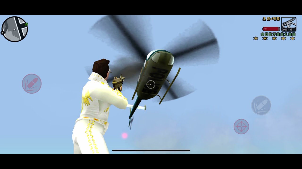 GTA LCS 6 star Police Chase
