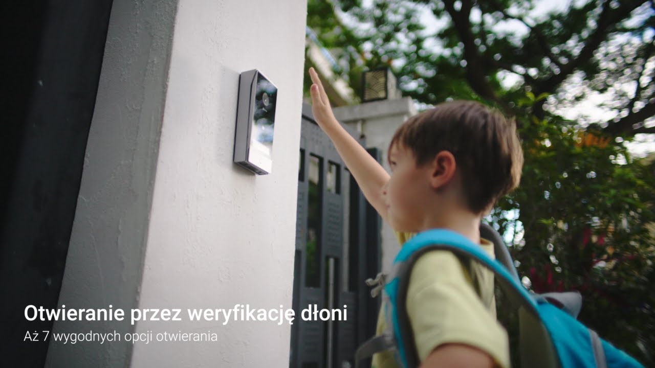 Wideodomofon EZVIZ HP7 Pro. Dłoń zamiast kluczyka. Oczy ciesz z 4K