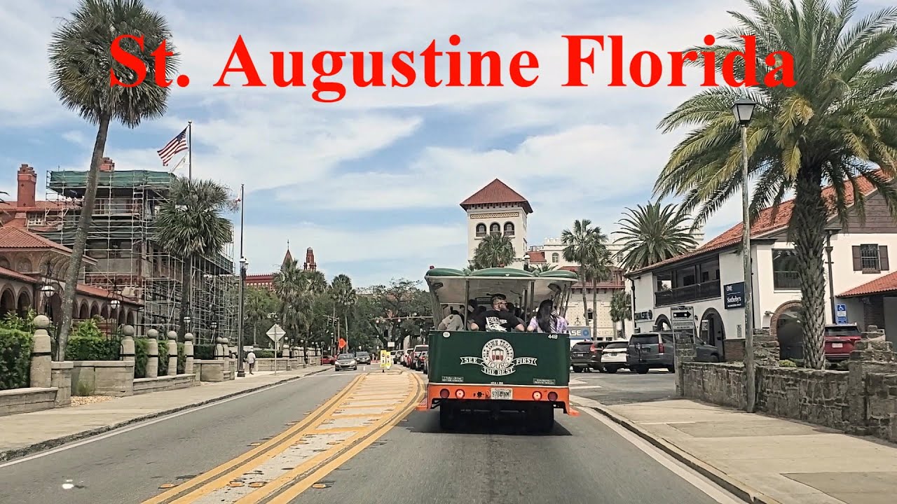 Avenida Menendez / Marine St / South St / Riberia St / King St / St. Augustine Florida