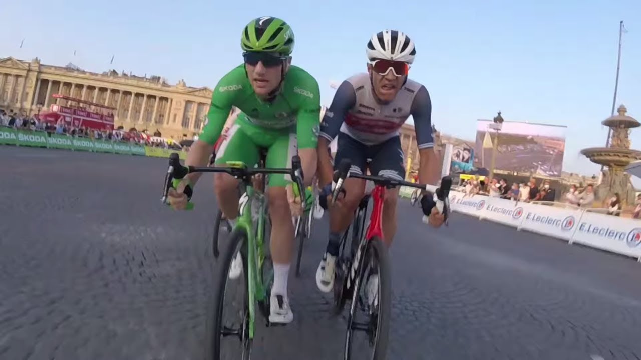 Inside the Peloton: Champs-Élysées Sprint Finish